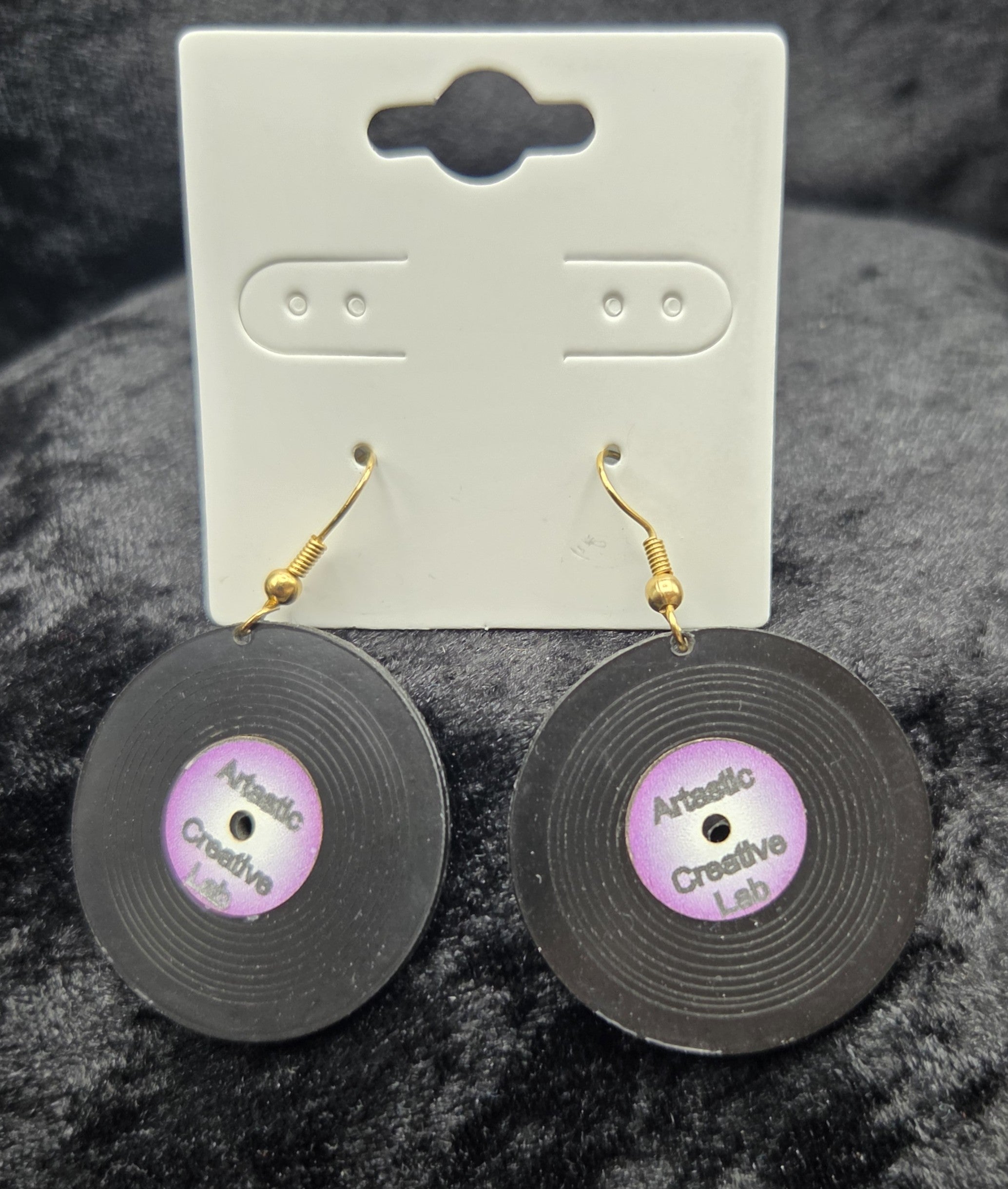 Ear Acrylic Purple Records