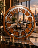 Cherry Mirror Clock