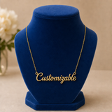 Personalized Brass Name Necklace
