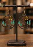 Ear Howlin Wolf Painted Wood