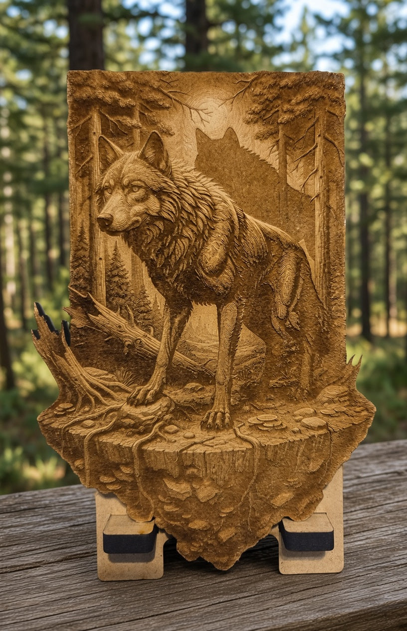 Lone Alpha Wolf 3d
