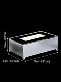 Rectangle Silver LED Base