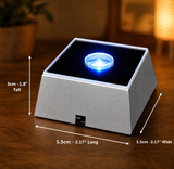 Square Silver LED Base